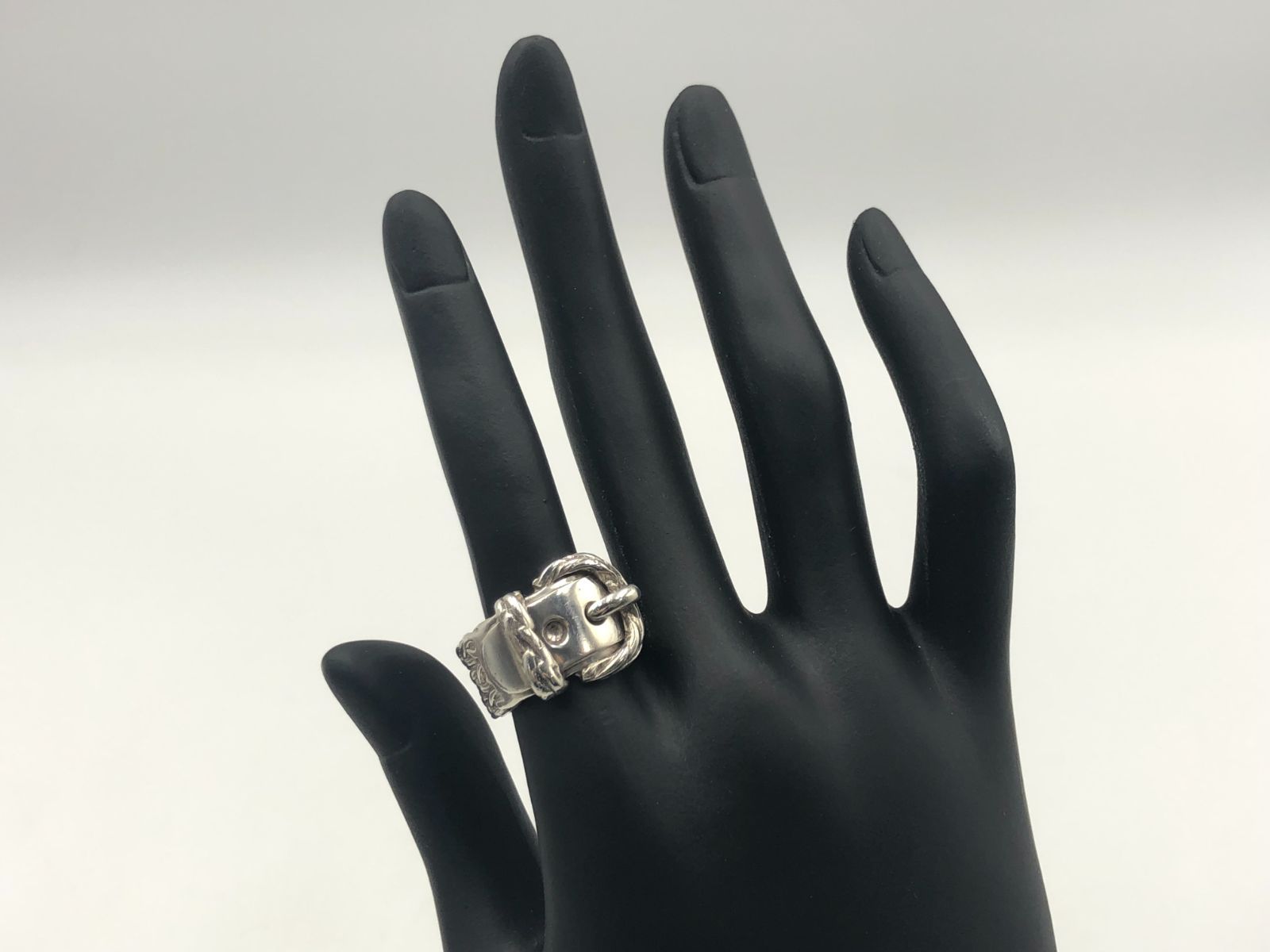 HERMÈS ディアンヌリング　シルバー 箱付き　54　約13号 HERMÈS ディアンヌリング シルバー 箱付き 54 約13号 エルメス リング