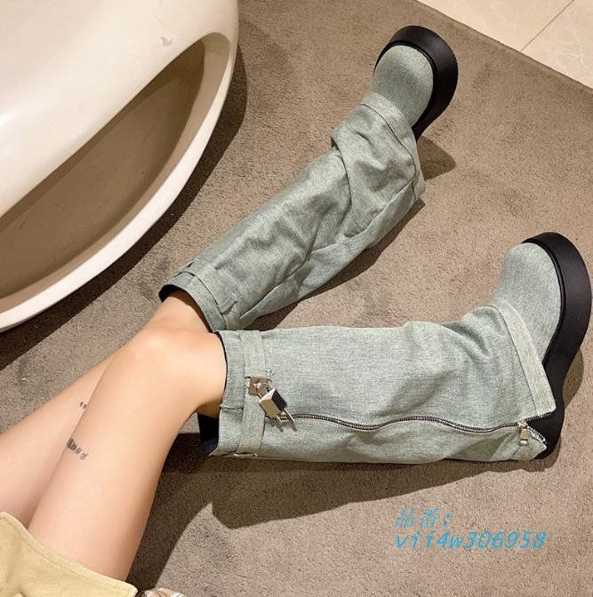 ロングブーツ韓国ファッションレディース7SHO-61 vii4w306958