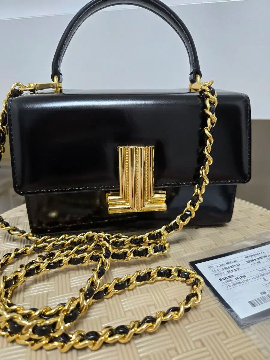 Handsome LANVIN ランバン ツーウェイ ２WAY ミニバッグ
