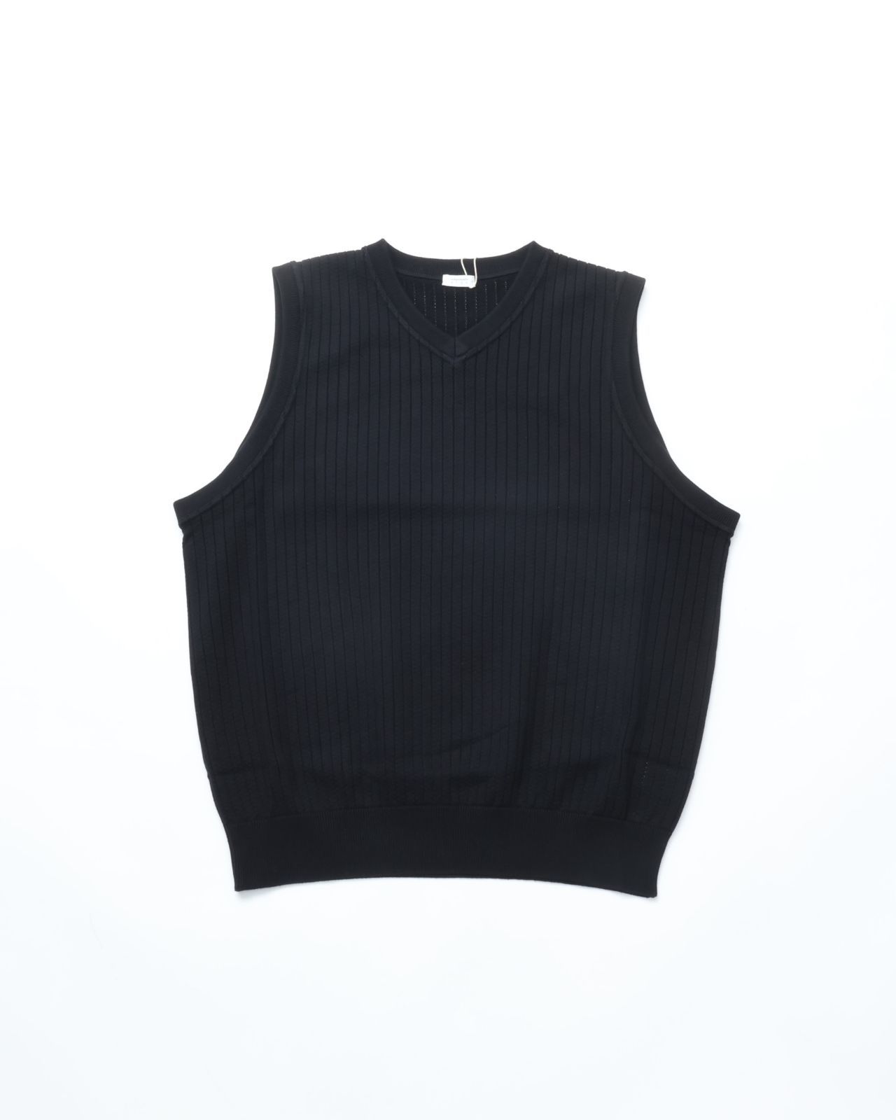 crepuscule クレプスキュール Stripe Mesh Vest ストライプ メッシュ 