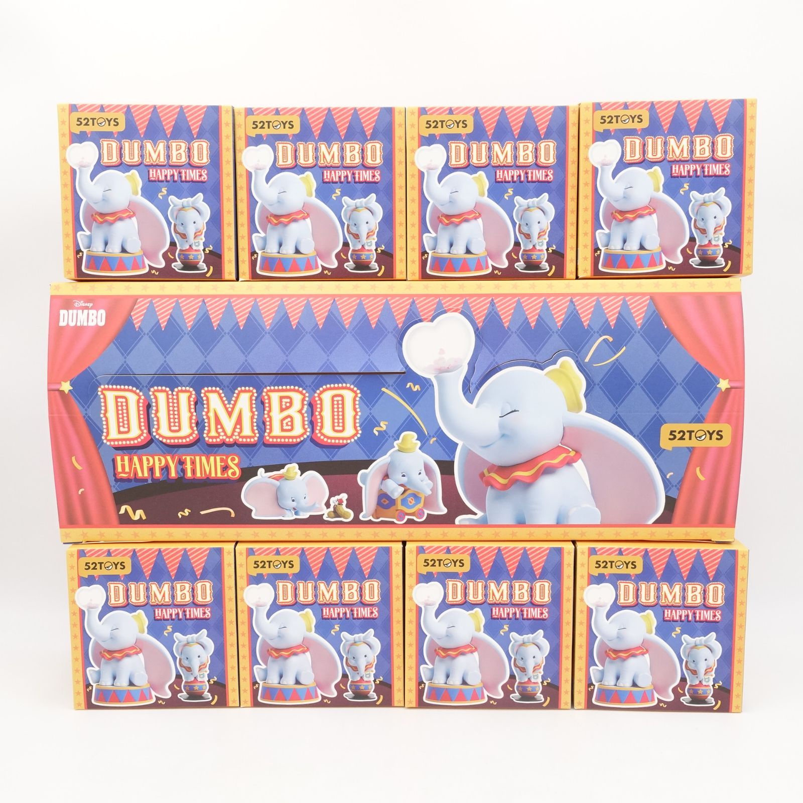DUMBO Happy Times フィギュアセット 新品未開封 52TOYS ダンボ Happy Times フィギュア 全8種セット 内袋未開封