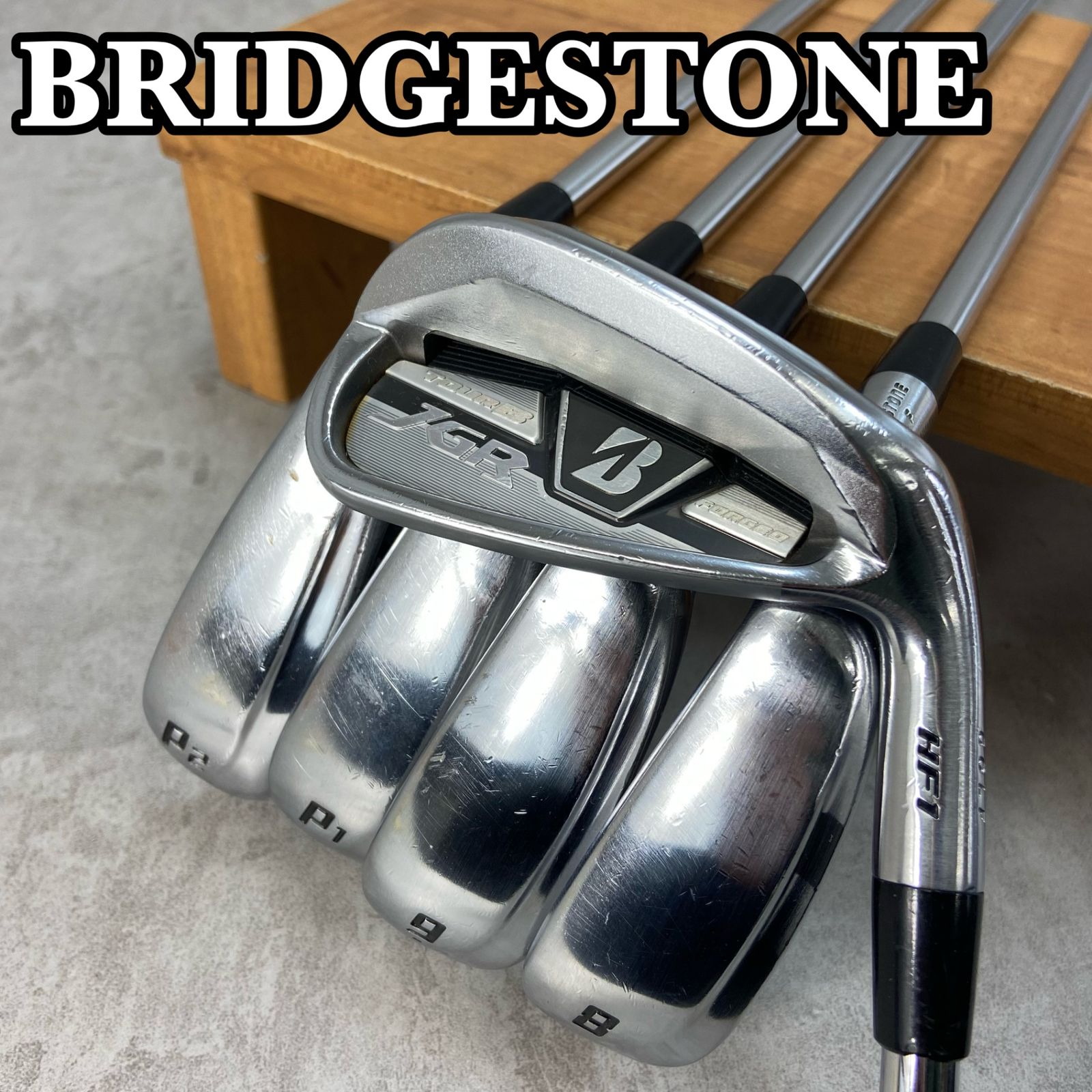 ブリヂストン JGR TOURB HF1 メンズゴルフ アイアンセット 5本 右利き用 R BRIDGESTONE