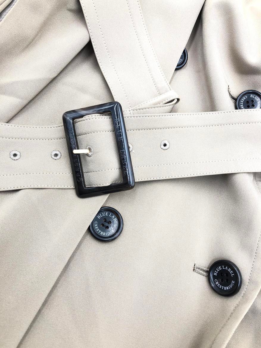 美品　BLUE LABEL CRESTBRIDGE トレンチコート 36 店舗限定】カシミヤトレンチコート（コート）｜BLUE LABEL