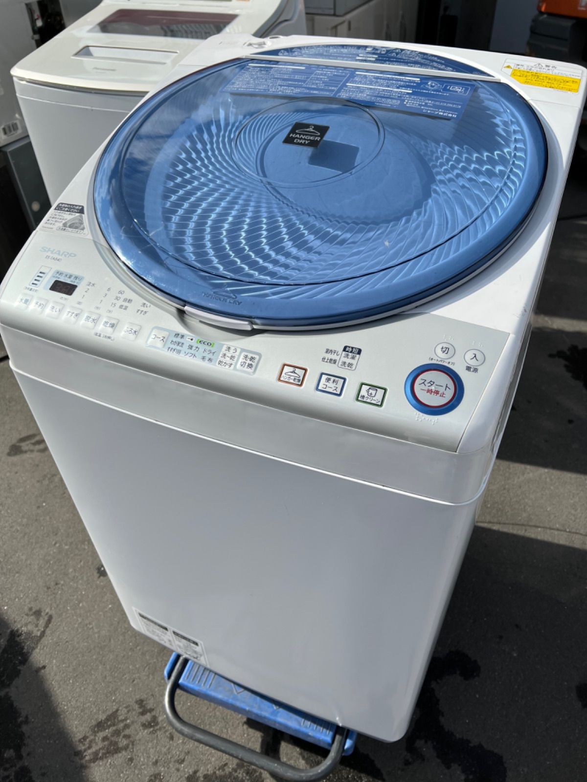 分解清掃済み！SHARP 洗濯乾燥機 ES-TX73-A 洗濯7.0㎏/乾燥3.5 
