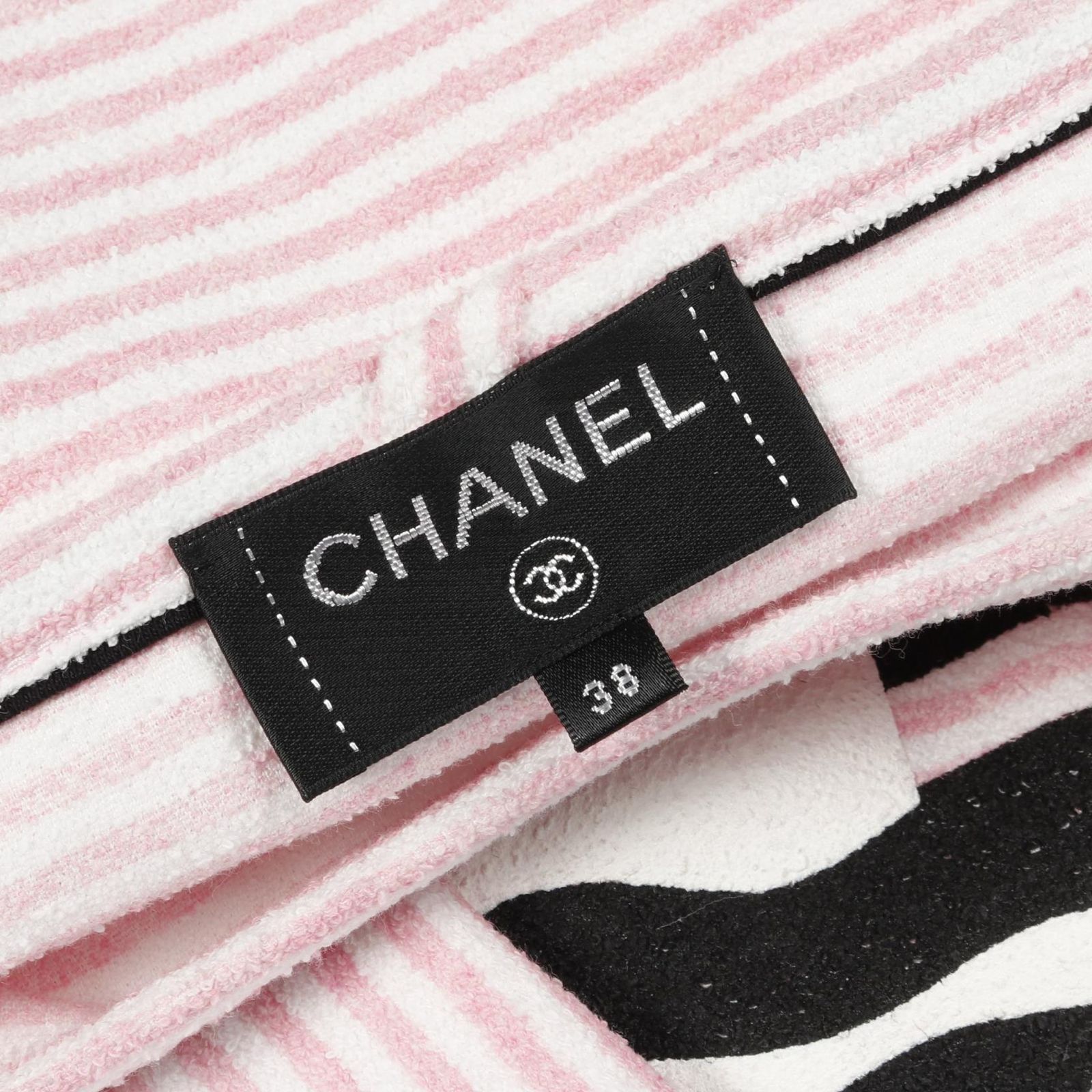 CHANEL シャネル LA PAUSAボーダーTシャツ 新品未使用 40 2025年最新】CHANEL 柄・デザイン：ボーダー レディース 半袖(T
