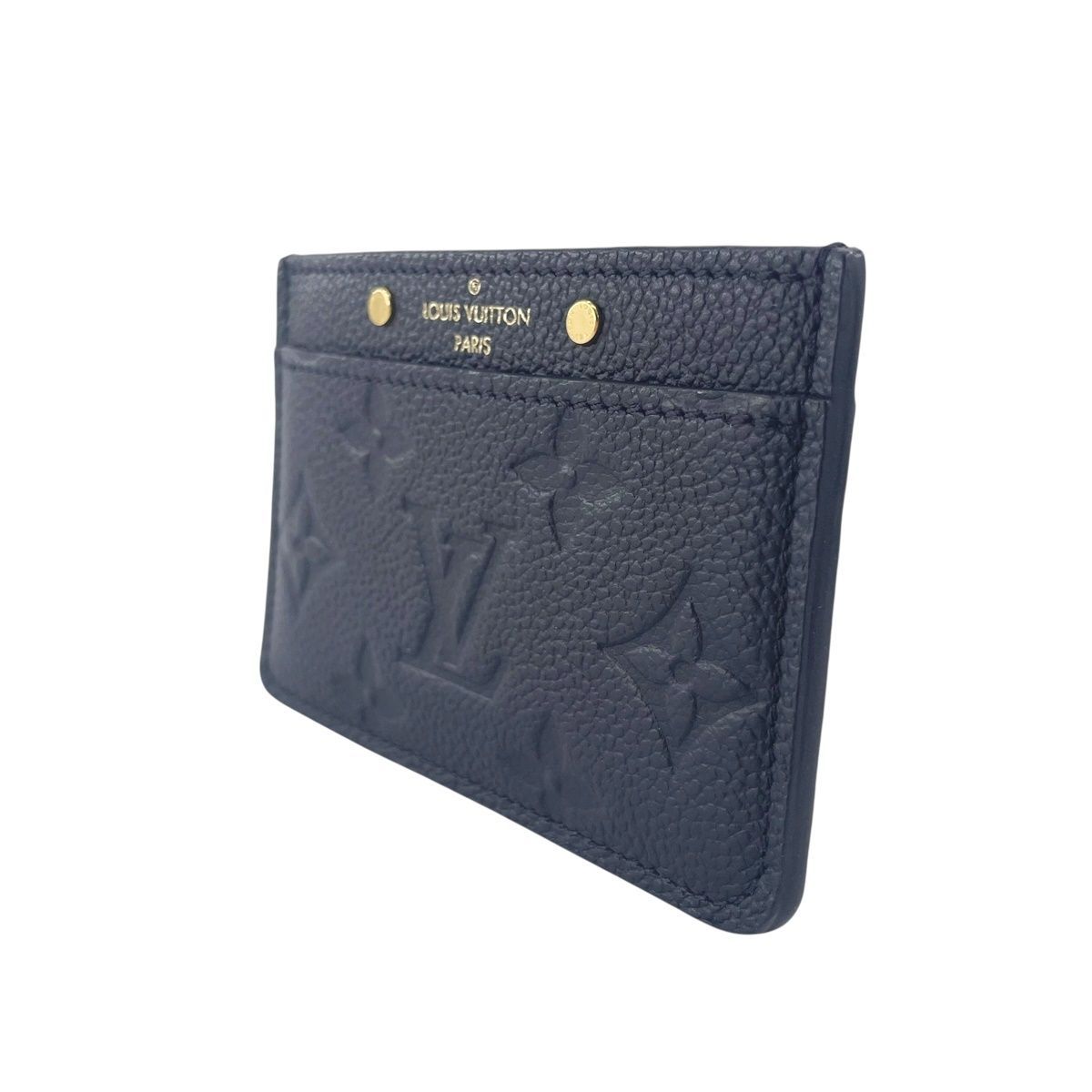 LOUIS VUITTON ルイ ヴィトン ポルト カルト･サーンプル M69171 モノグラム･アンプラントレザー ブラック ノワール レディース カードケース 25033030 RD