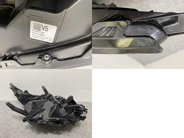 昔ながらの ヴォクシー VOXY 90系 ZWR90W ZWR95W MZRA90W MZRA95W 純正 左 ヘッドライト ランプ LED レベライザー ICHIKOH V1-3 81150-V1050 144458