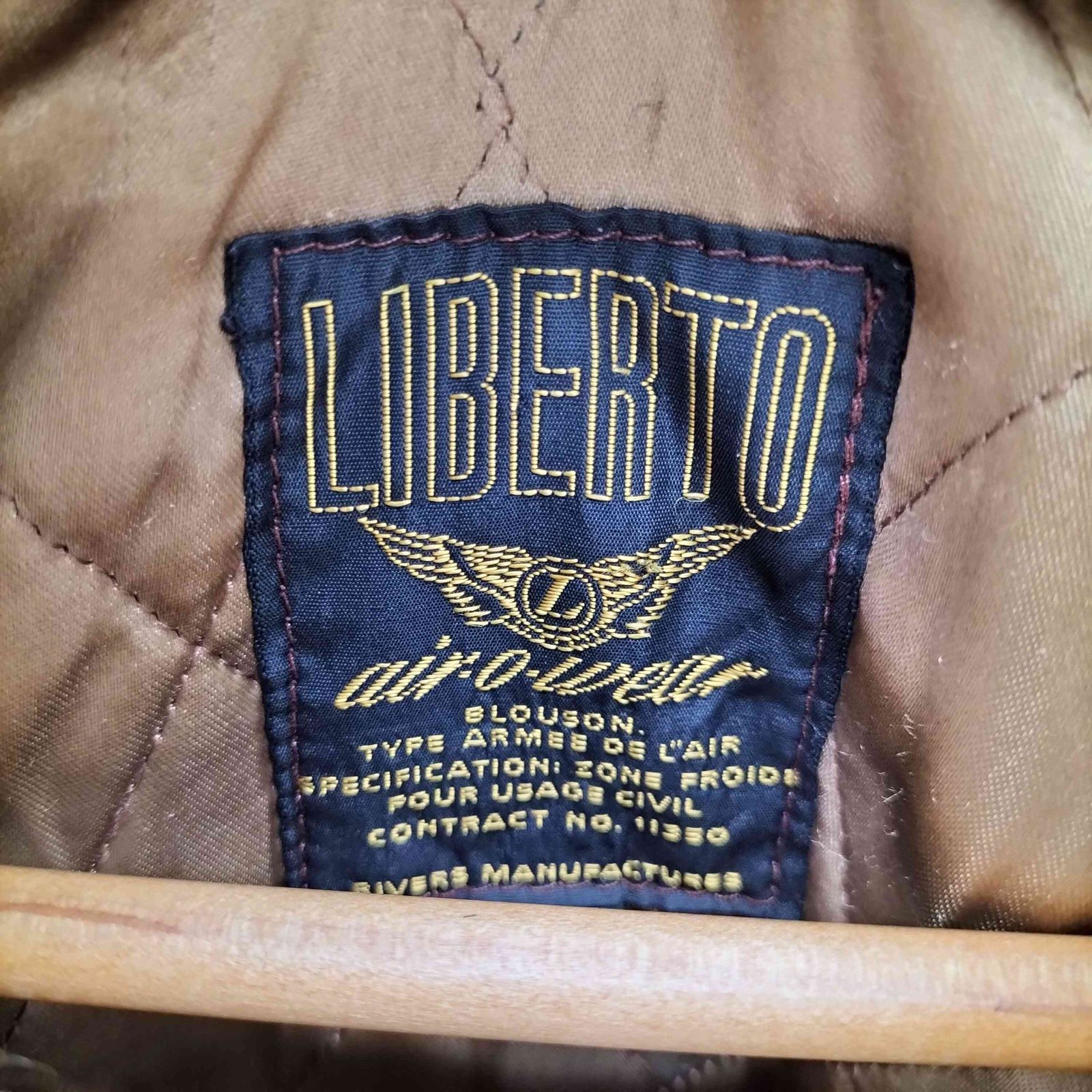 LIBERTO 襟ボア