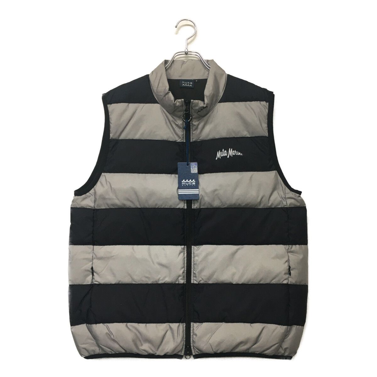 未使用品 メンズ ムータマリン muta MARINE ダウンベスト 7(XL) 黒 