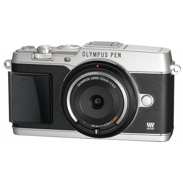 OLYMPUS PEN E-P5  BCL-1580セット オリンパス PEN E-P5 ボディ シルバー プレミアムモデル（BCL