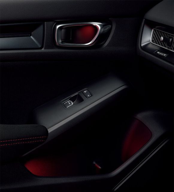 HONDA ホンダ 純正 インナードアハンドル＆ドアポケットイルミネーション LEDレッドイルミネーション 08E20-T43-001B | CIVIC シビック FL1 E:HEV FL4 TYPER シビック タイプR FL5 ホンダ純正 honda純正