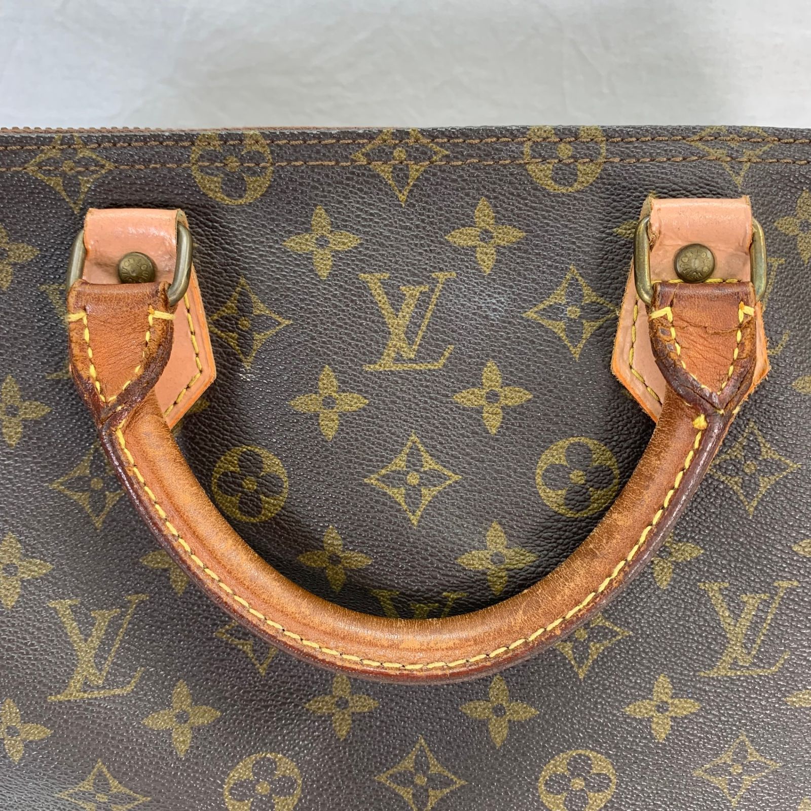 状態悪】LOUIS VUITTON ルイヴィトン ボストンバッグ モノグラム 