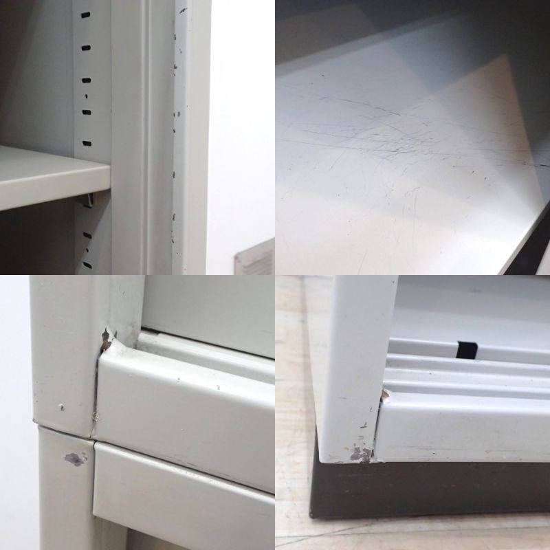 上下書庫セット 引違い書庫