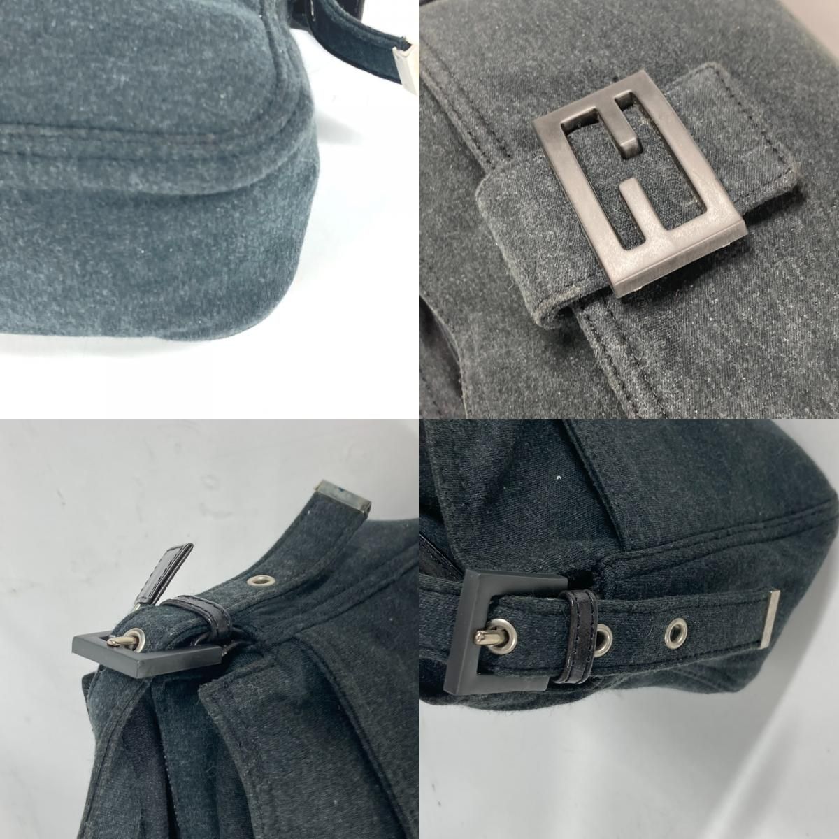 FENDI フェンディ ショルダーバッグ ロゴ ジャージ - メルカリ