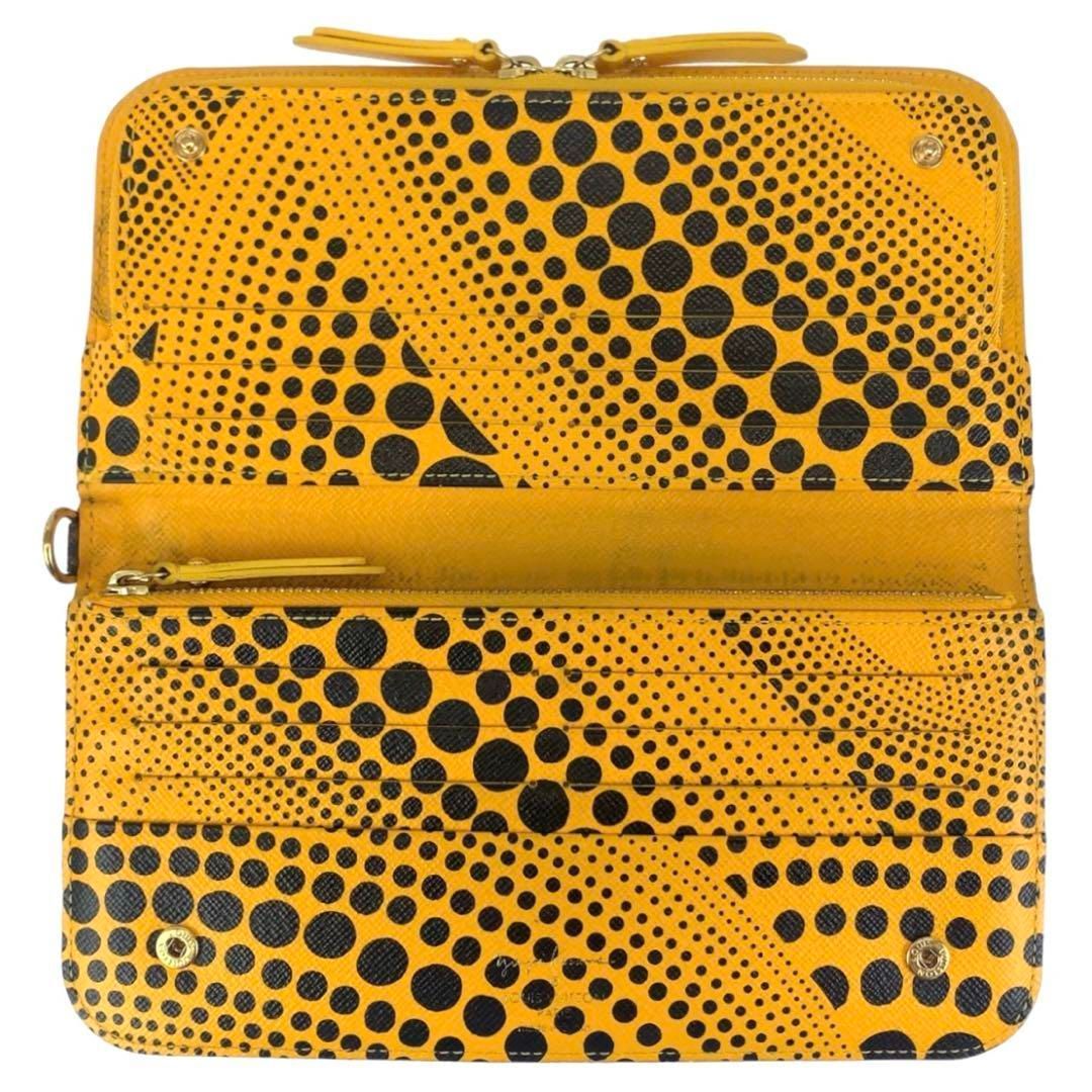 【大特価‼︎】ルイヴィトン パンプキンドット 長財布 草間彌生 水玉 イエロー■ 大特価‼︎】ルイヴィトン パンプキンドット 長財布 草間彌生 水玉