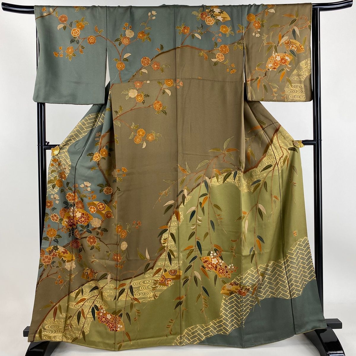 K0923 美品 逸品 豪華金彩 古典 正絹 訪問着 K0923 美品 逸品 豪華金彩 古典 正絹 訪問着