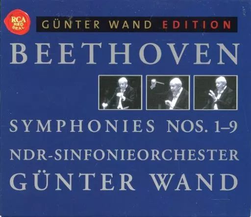 中古】輸入クラシックCD GUNTER WAND(Conductor)・NDR-SINFONIE