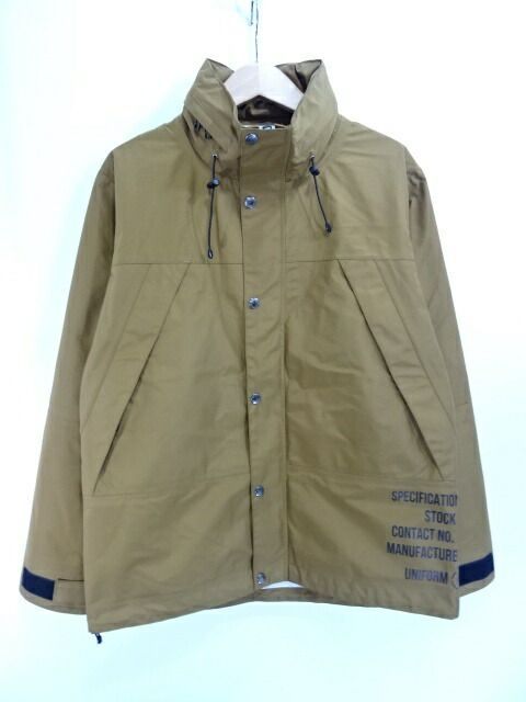 uniform experiment マウンテンパーカー uniform experiment ユニフォームエクスペリメント × Fragment