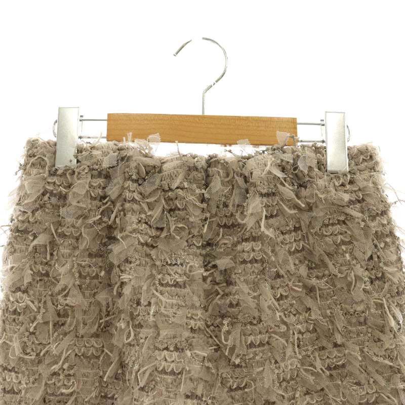 スナイデル SNIDEL 24AW チュールフリンジショートパンツ F