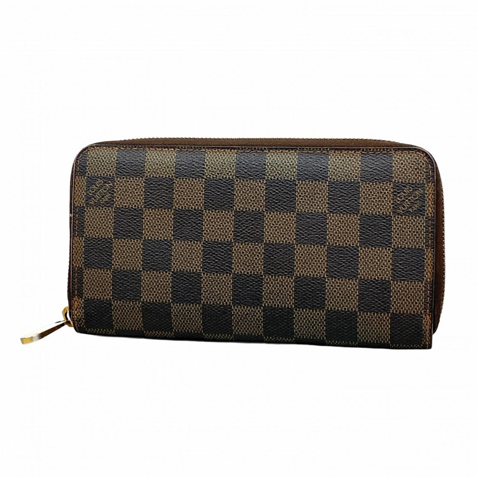 ルイ ヴィトン Louis Vuitton ルイ ヴィトン 長財布 ダミエ ジッピーウォレット N60015 エベヌメンズ レディース P1441282