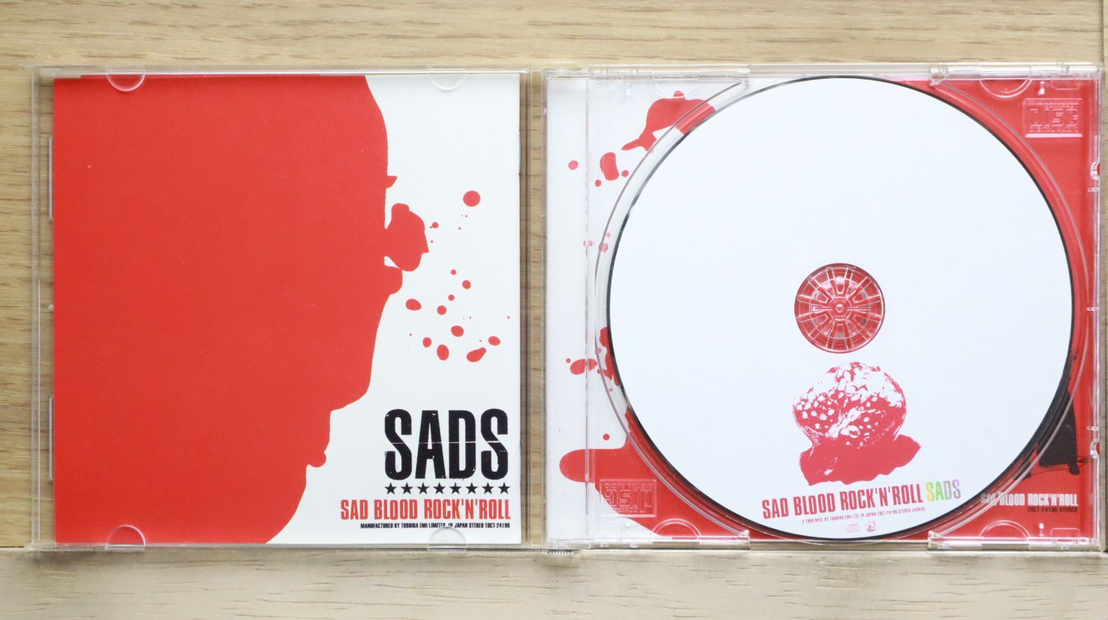 国内盤CD☆サッズ/SADS□ SAD BLOOD ROCK'N'ROLL 【TOCT24190
