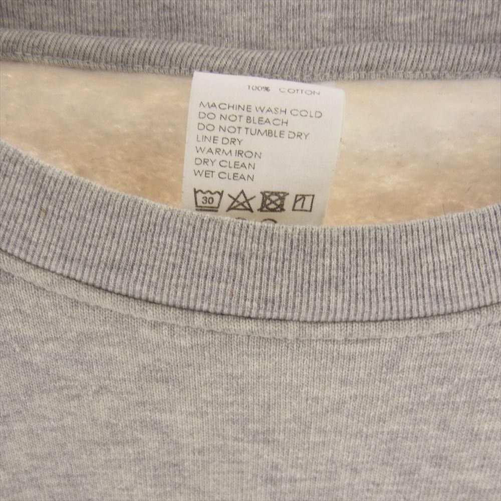 COMOLI コモリ スウェット 21SS T01-05002 コットン 吊裏毛 クルー