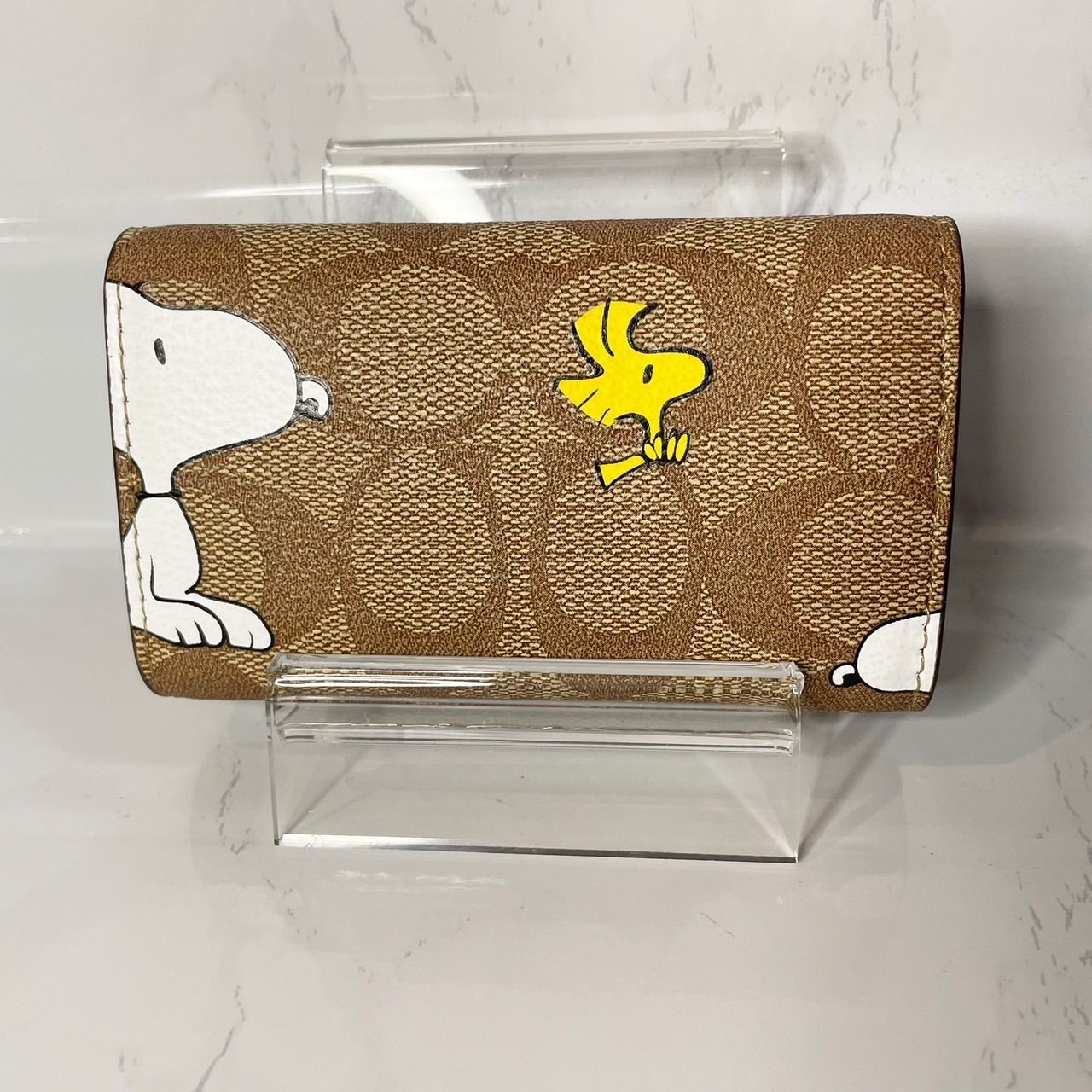 新作限定モデル】COACH X PEANUTS ファイブ リング キー ケース - メルカリ