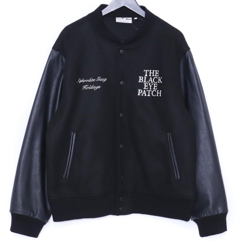 THE BLACK EYE PATCH スタジアムジャケット ネイビー XL black eye patch スタジャン ネイビー - メルカリ