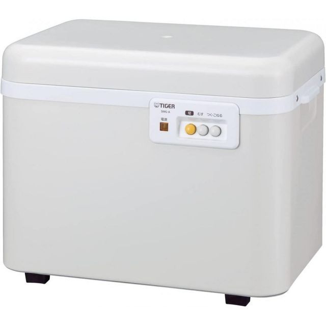 タイガー魔法瓶 TIGER 餅つき機 2升 むす つく こねる 1台3役 力じまん ミルキーホワイト SMG-A361WL