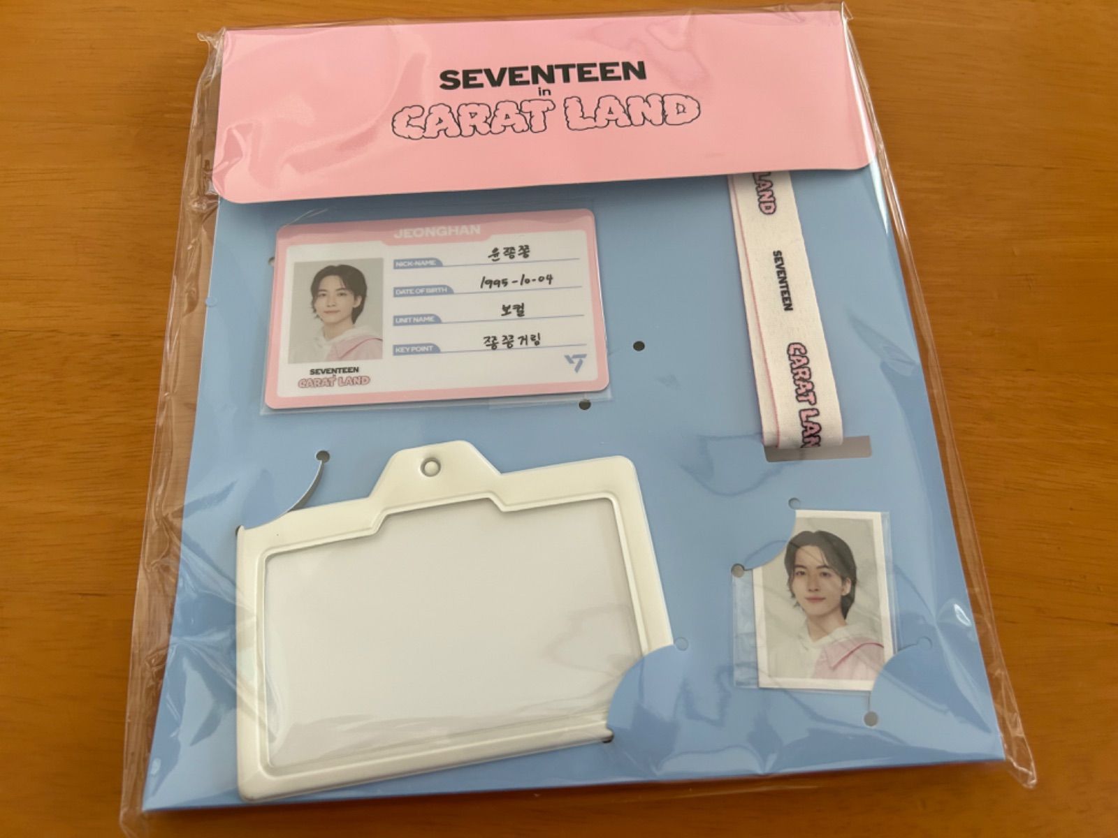 ラッピング対象外 SEVENTEEN CARAT LAND IDカードホルダーセット