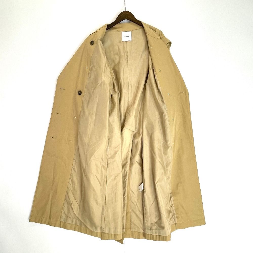 CLANE クラネ ベージュ 12101-0042 2WAY SQUARE SLEEVE TRENCH COAT 1 - メルカリ