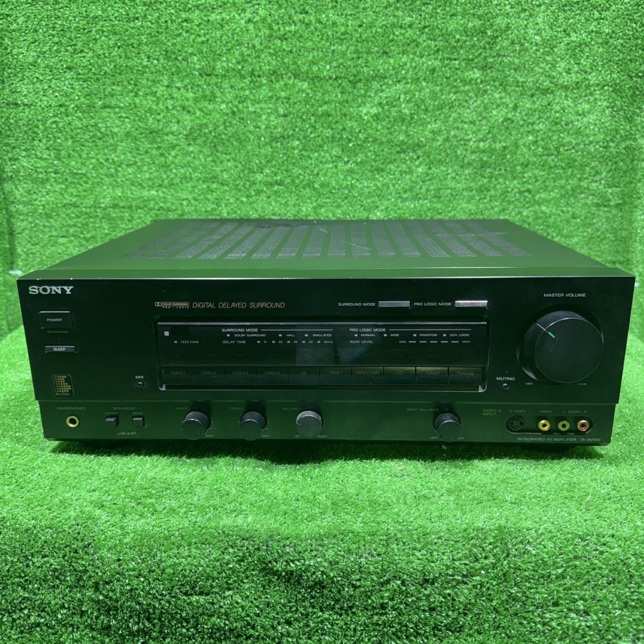 ジャンク／要修理】SONY TA-AV450 AVアンプ DIGITAL DELAYED SURROUND