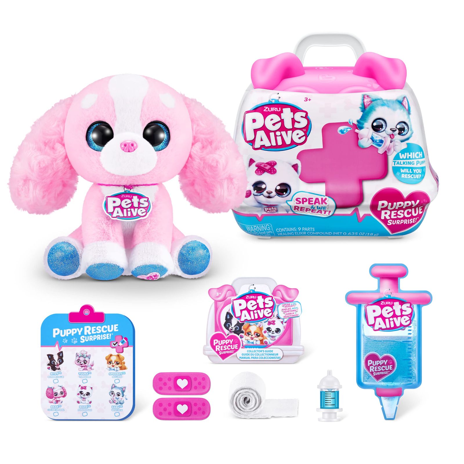  Pets Alive Cocker Spaniel Puppy ぬいぐるみ 電子音声とリピート付き [コッカースパニエル。] [シリーズ3。] その他
