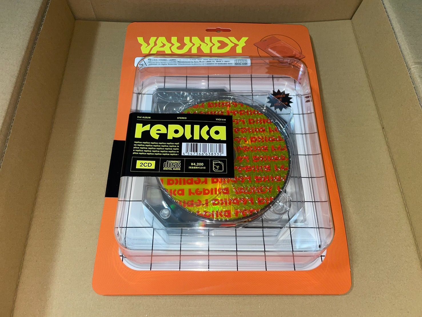 外付け特典のオリジナルトート型エコバッグ Vaundy replica