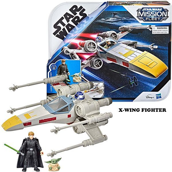 Hasbro - STARWARS MISSION FLEET STELLAR CLASSIC6点 Star Wars Mission Fleet Stellar Class Luke Skywalker X-wing