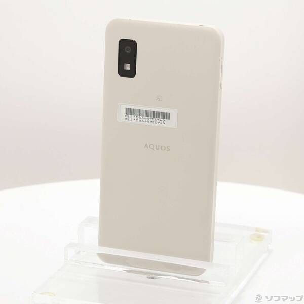 品〕 AQUOS wish2 64GB アイボリー A204SH Y!mobile SIMフリー【348 