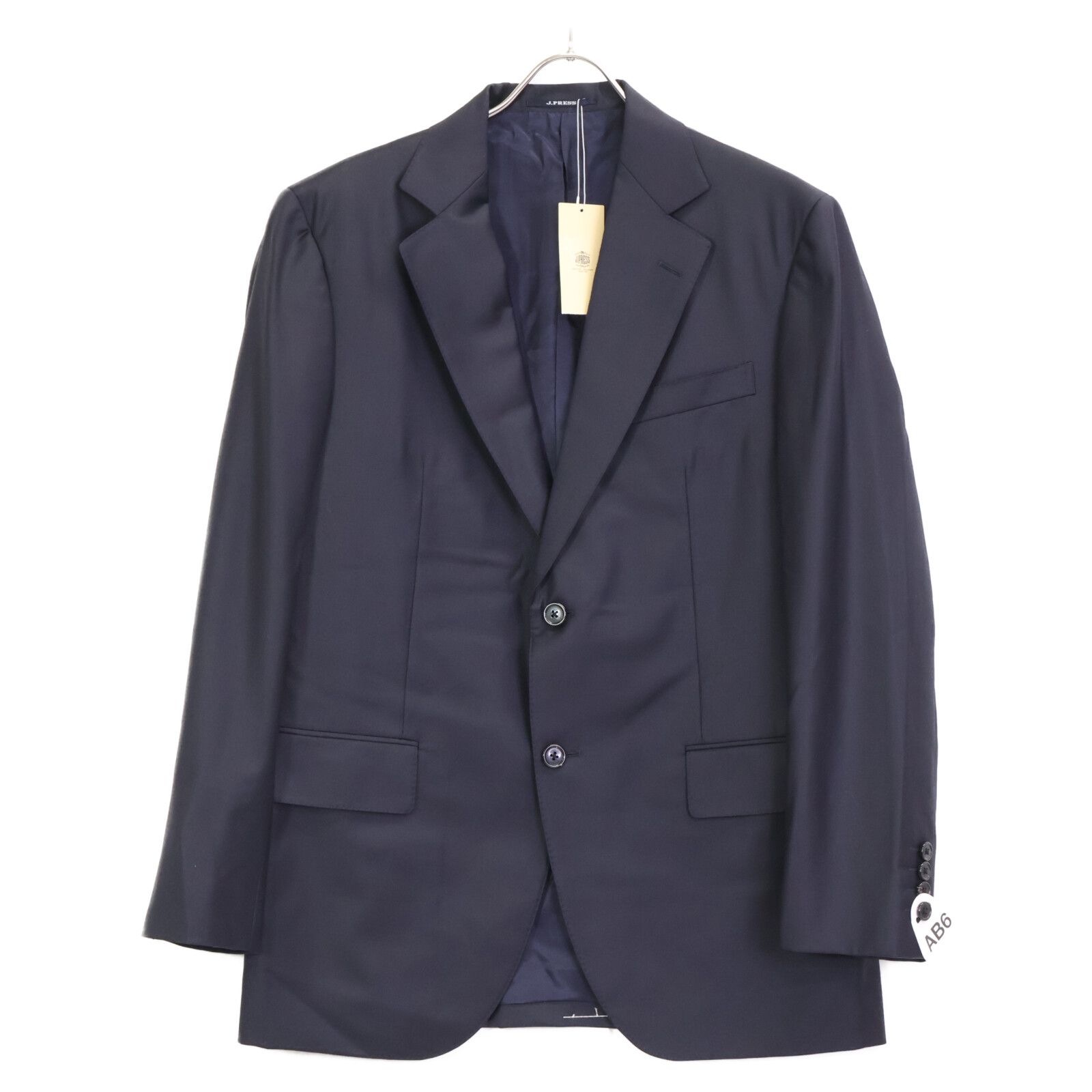  J PRESS ジェイプレス 23 AW ﾈｲﾋﾞｰ AMADEUS ｼﾝｸﾞﾙ2つﾎﾞﾀﾝｽｰﾂ AB 6 その他 メンズ