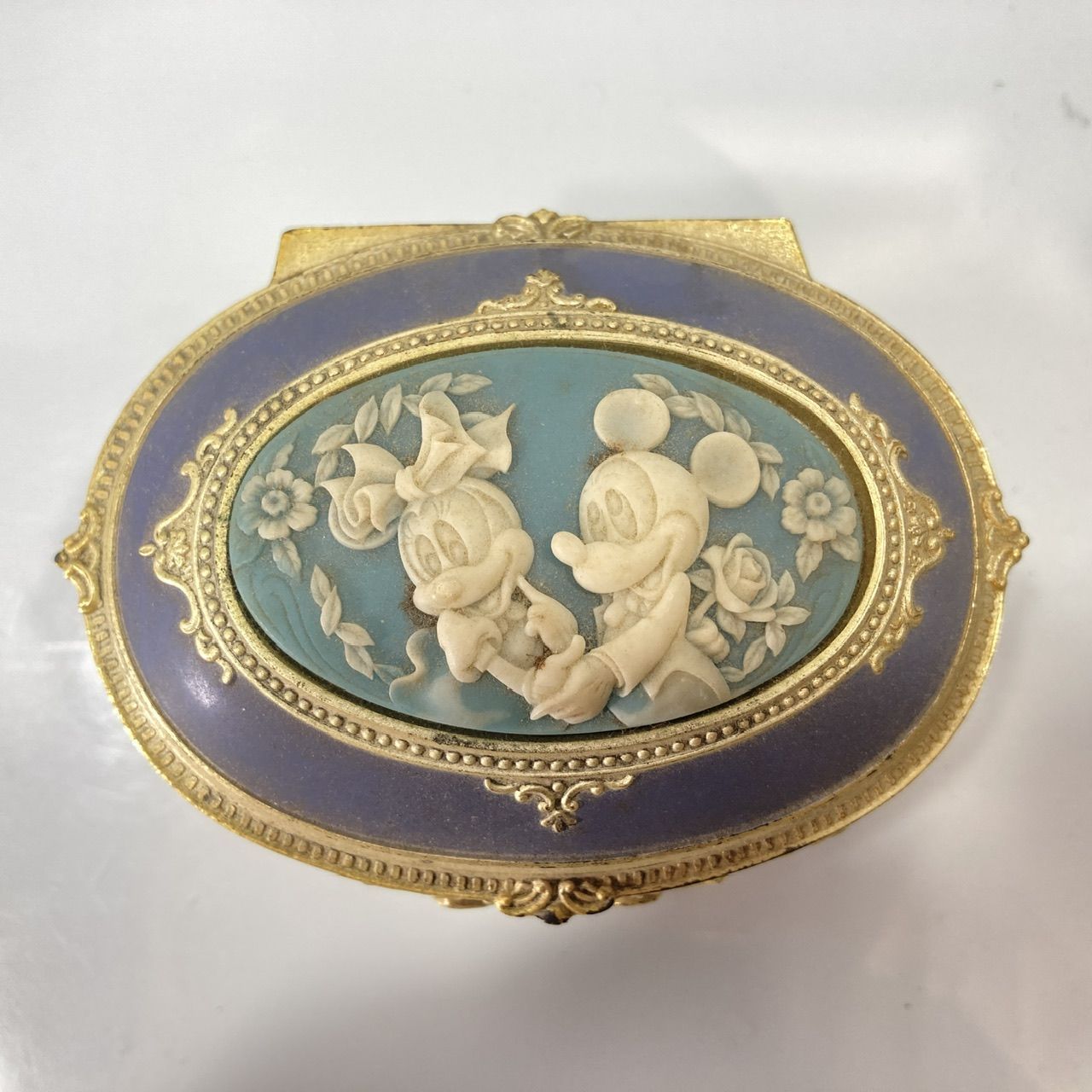 ディズニー　オルゴール付きジュエリーボックス【星に願いを】 オルゴール サンキョー商事 ディズニー 星に願いを ジュエリーボックス