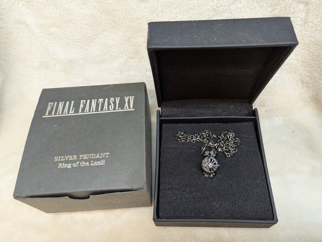スクウェアエニックス ファイナルファンタジー シルバーペンダント 光耀の指輪 ファイナルファンタジーXV シルバーペンダント 光耀の指輪