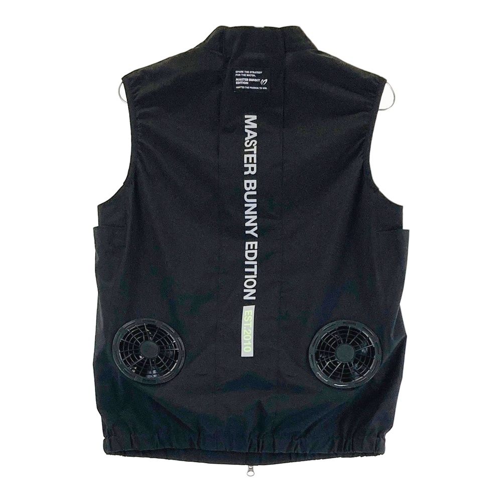 サイズ 1 MASTER BUNNY EDITION マスターバニーエディション モデル ファン付ジップベスト ブラック系 240101535449 ゴルフウェア レディース ストスト