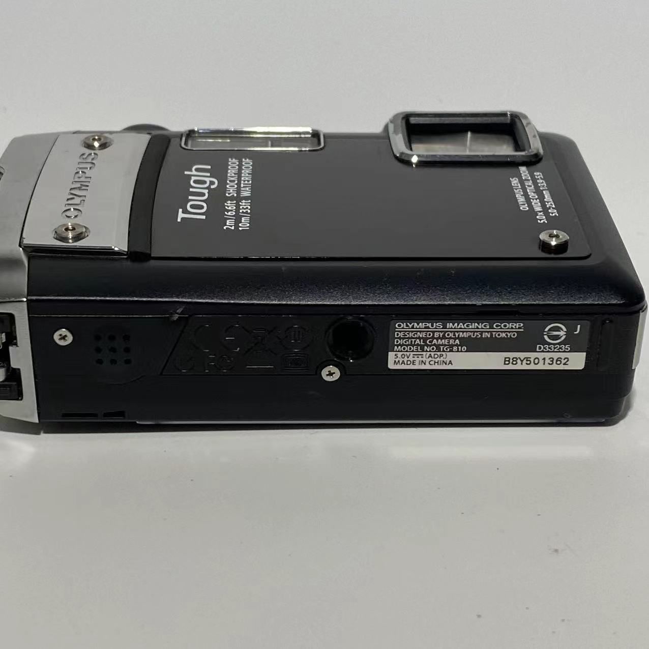OLYMPUS オリンパス TG TG-810 BLACK 動作確認済み - メルカリ