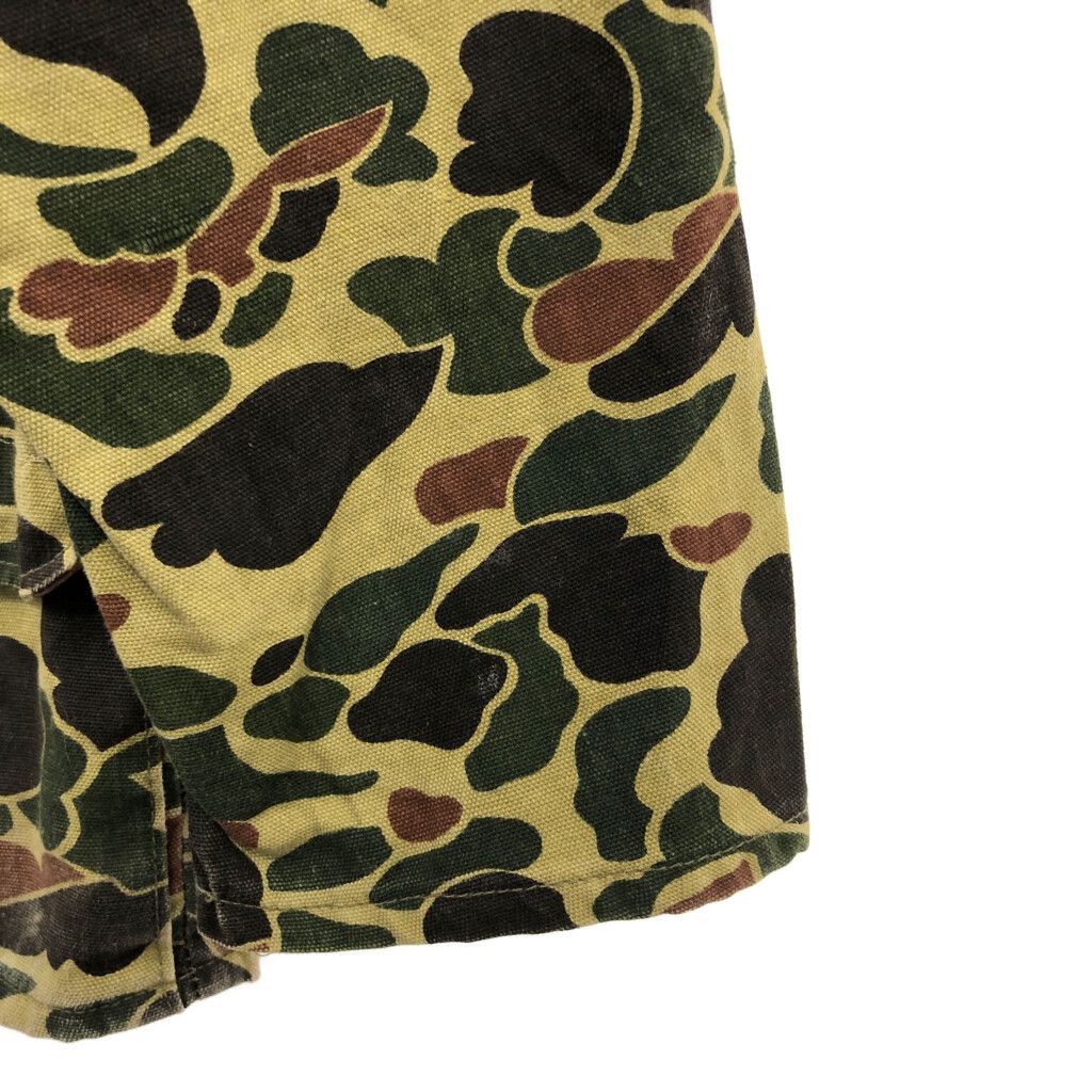 Y*N様 80s BLACK SHEEP BRAND ダックハンターカモ ベイカ 70's-80's Black Sheep Duck Hunter Camo Hunting Vest L