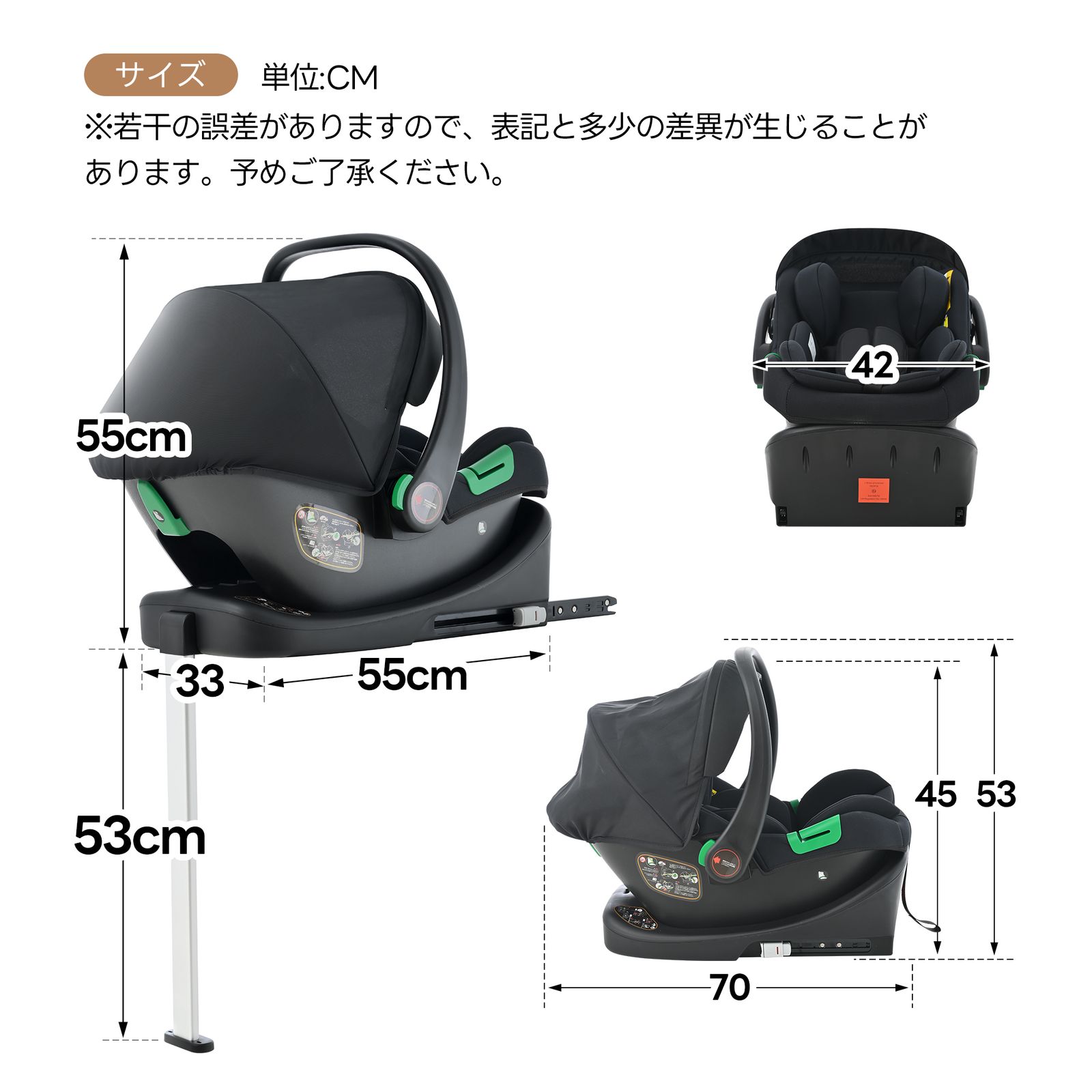 0～18ヶ月 40～85