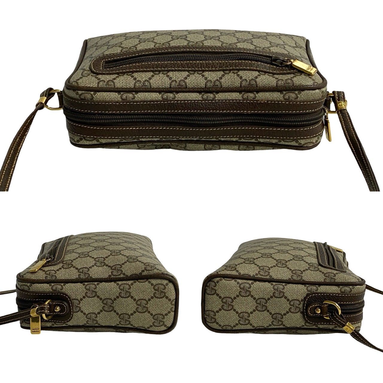 極 美品 希少品 GUCCI グッチ オールドグッチ ヴィンテージ GG ロゴ