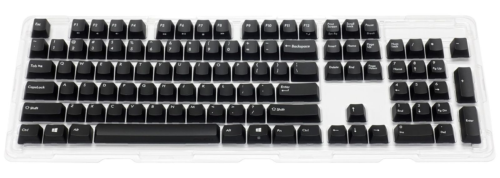 FILCO PBT2色成形キーキャップセット Majestouch交換用 104キー 英語配列 キープラー付き ブラック FKCS104EBTZ