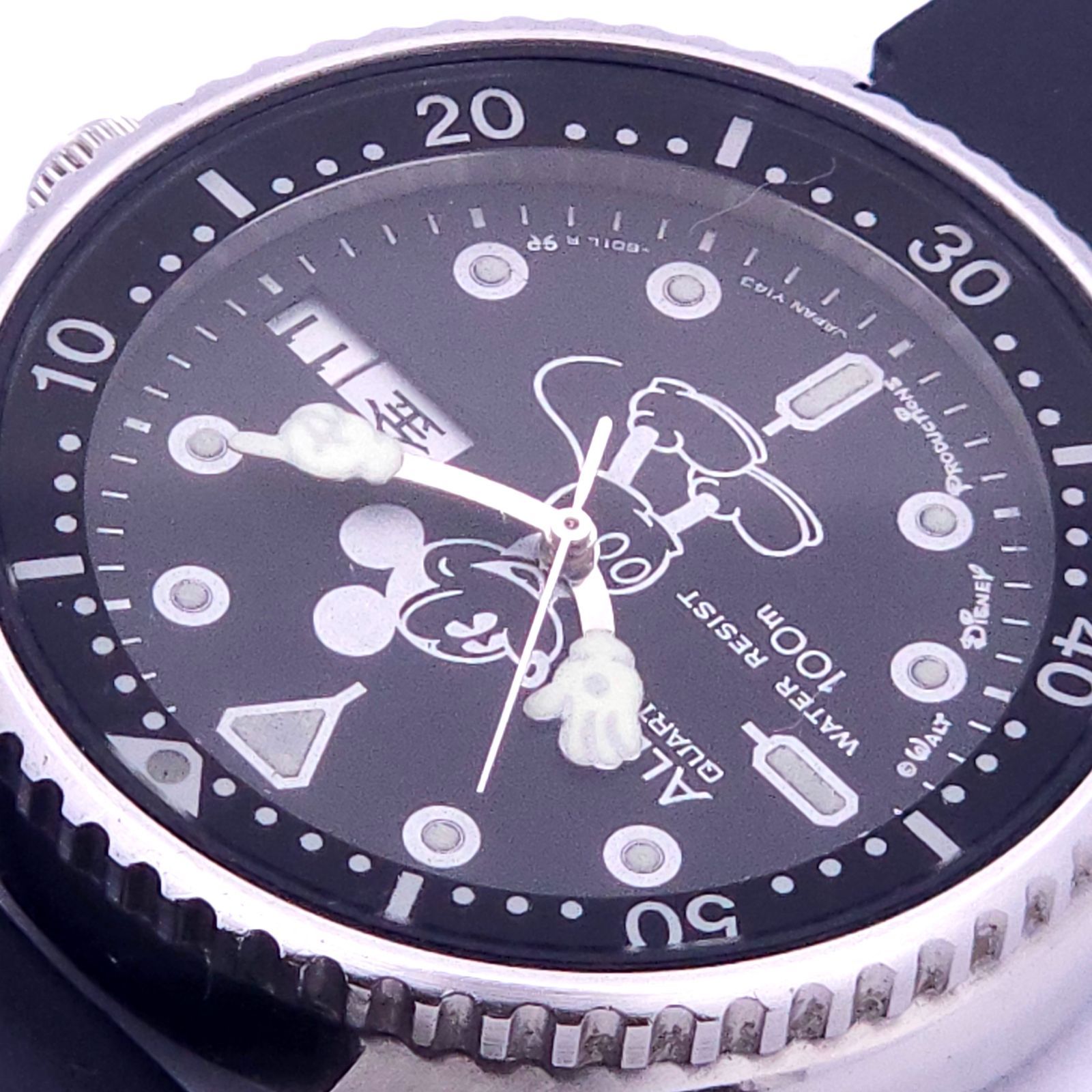 SEIKO セイコー アルバ ミッキーマウス Y143-6020 QZ 動作品