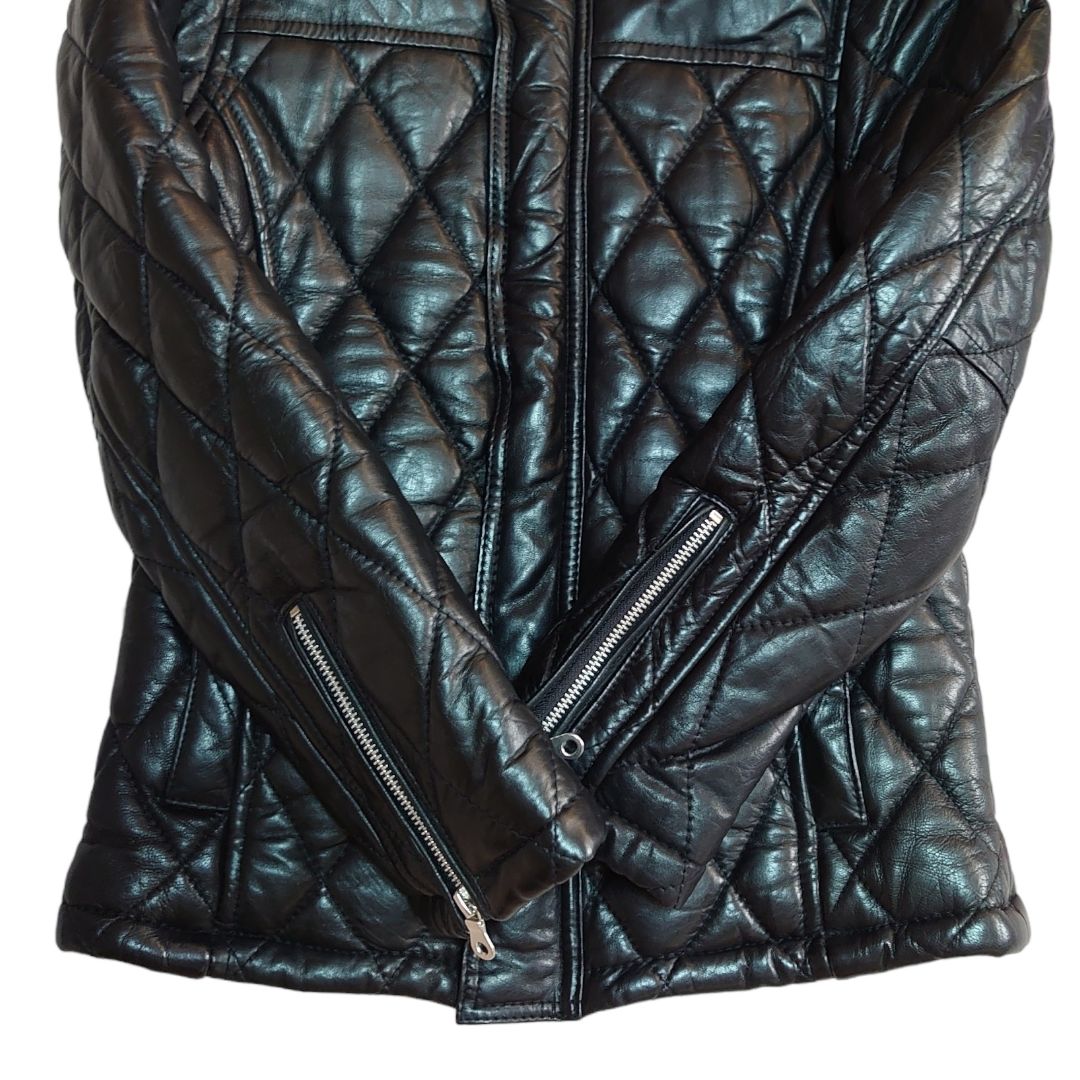 値下げ❗️VANQUISHヴァンキッシュ 羊革ライダースジャケット 激