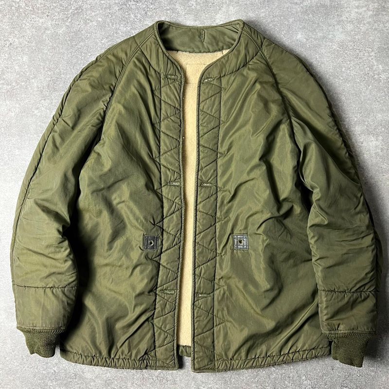 60s USAF 米軍実物 ウール パイル ライナー ジャケット M-L / 60年代
