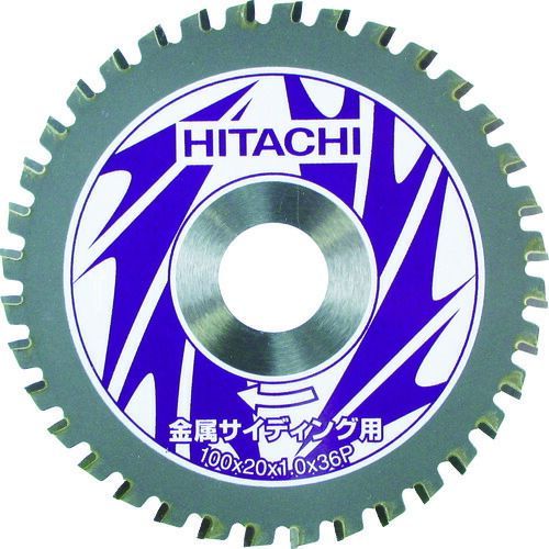 ＨｉＫＯＫＩ チップソー 金属サイディング用 １２５ｍｍＸ２０ ４６枚刃