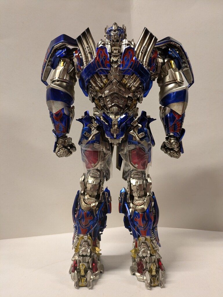 threezero DLX 最後の騎士王 オプティマスプライム 発光確認済み